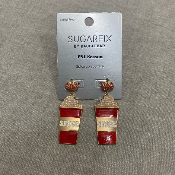 SUGARFIX by BaubleBar, 2 Pairs Drop Earrings, Spice and love you a Latke - Picture 6 of 8
